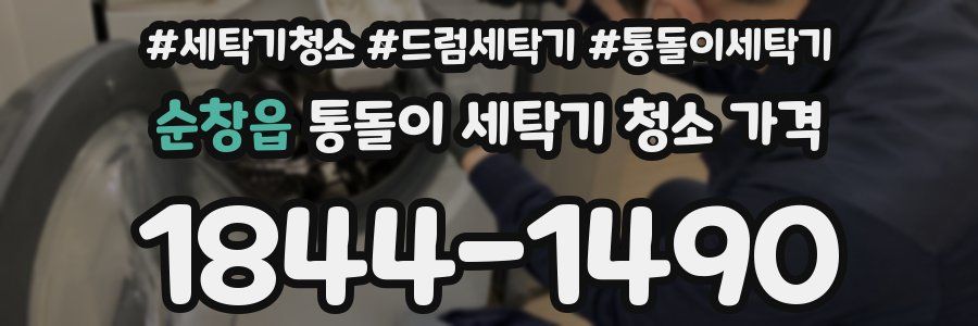 순창읍 통돌이 세탁기 청소 가격