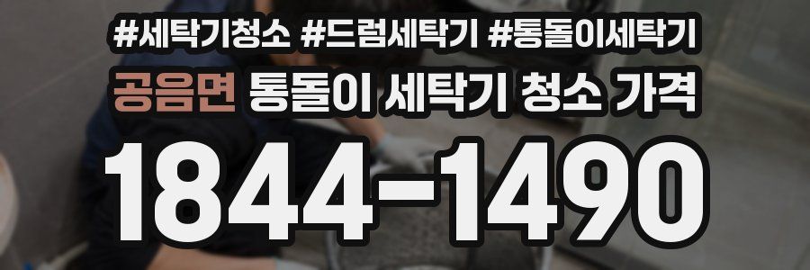 공음면 통돌이 세탁기 청소 가격
