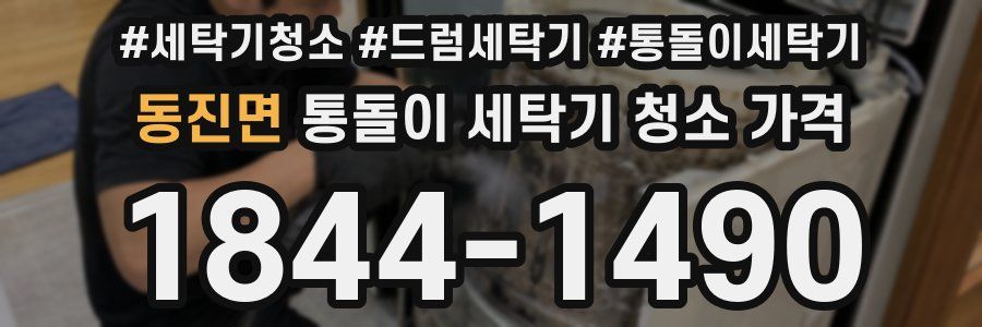 동진면 통돌이 세탁기 청소 가격