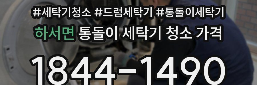 하서면 통돌이 세탁기 청소 가격