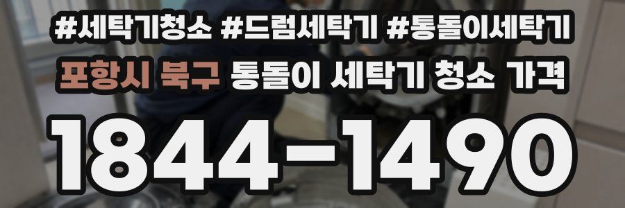 포항시 북구 통돌이 세탁기 청소 가격