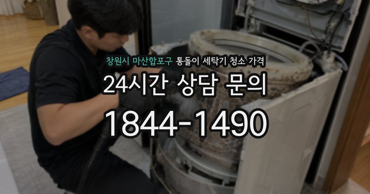 창원시 마산합포구 통돌이 세탁기 청소 가격