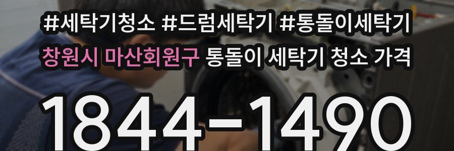 창원시 마산회원구 통돌이 세탁기 청소 가격