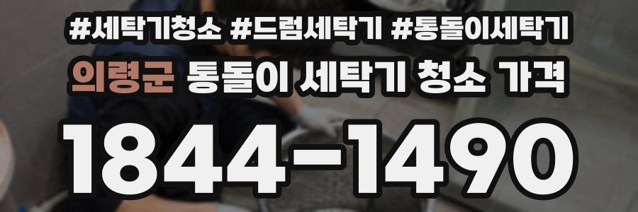 의령군 통돌이 세탁기 청소 가격