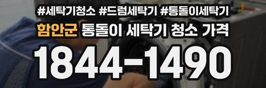 함안군 통돌이 세탁기 청소 가격
