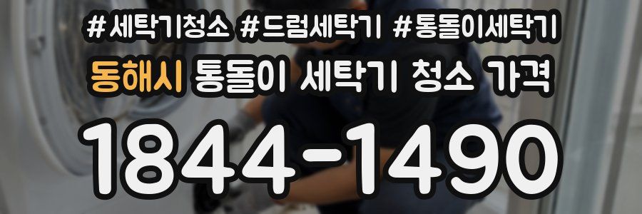 동해시 통돌이 세탁기 청소 가격