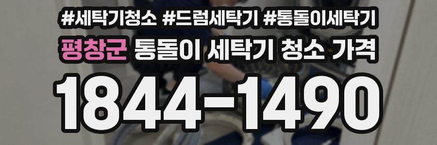 평창군 통돌이 세탁기 청소 가격