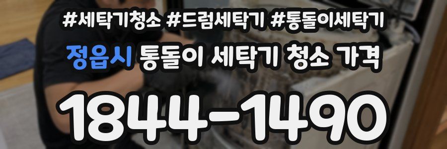 정읍시 통돌이 세탁기 청소 가격