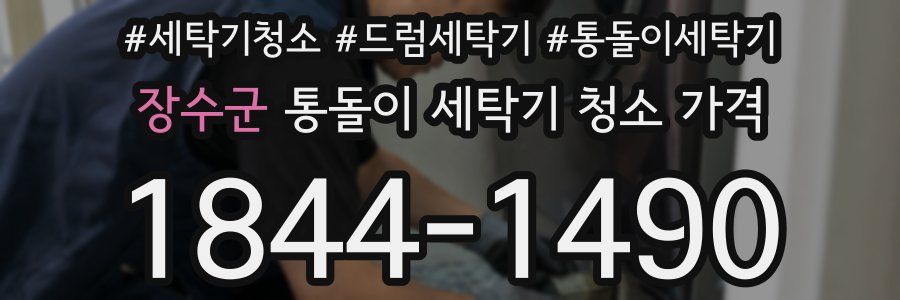 장수군 통돌이 세탁기 청소 가격