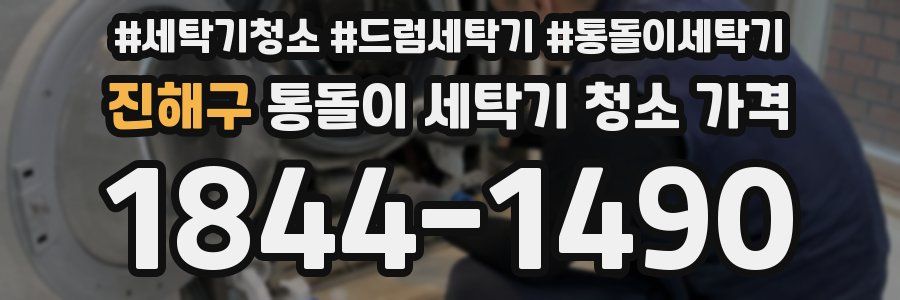 진해구 통돌이 세탁기 청소 가격