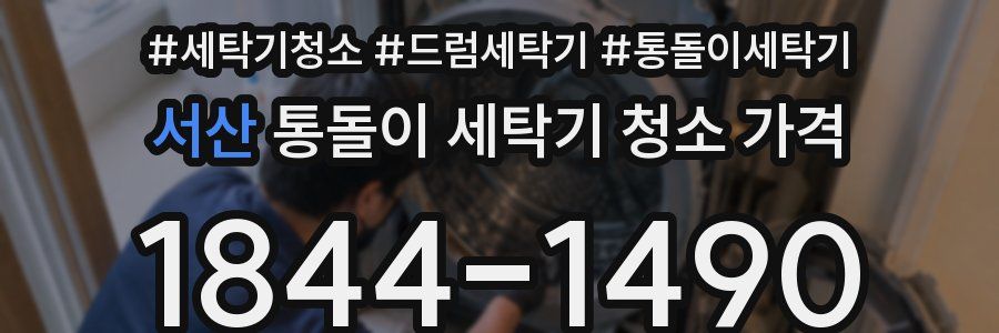 서산 통돌이 세탁기 청소 가격