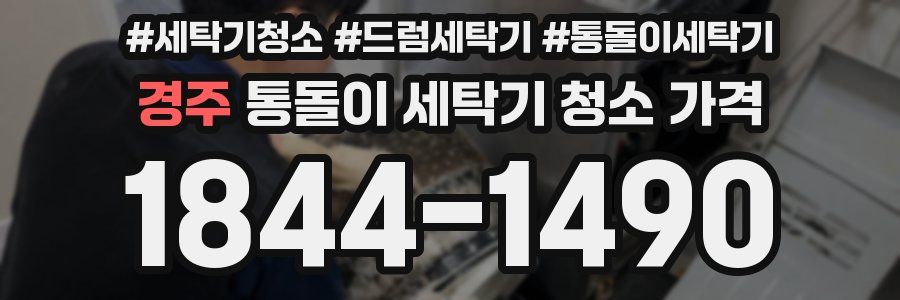 경주 통돌이 세탁기 청소 가격