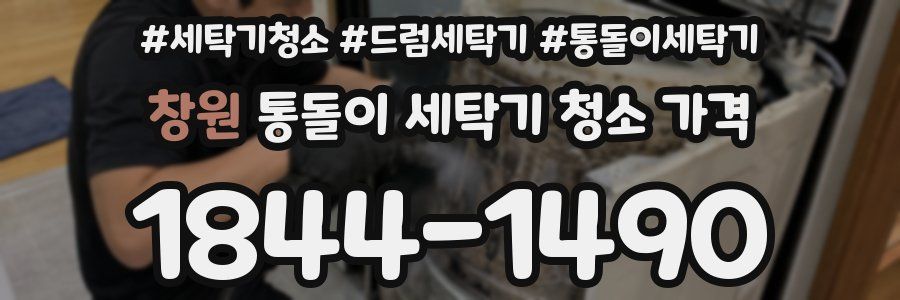 창원 통돌이 세탁기 청소 가격