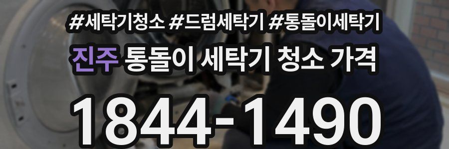 진주 통돌이 세탁기 청소 가격