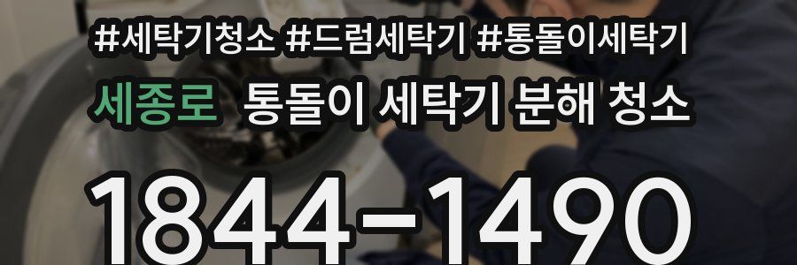 세종로 통돌이 세탁기 분해 청소