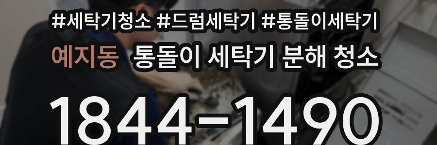 예지동 통돌이 세탁기 분해 청소