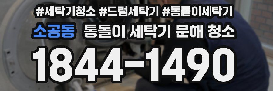 소공동 통돌이 세탁기 분해 청소