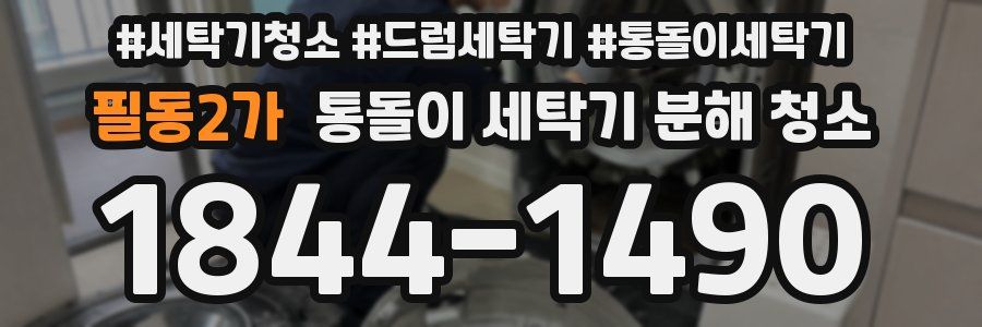 필동2가 통돌이 세탁기 분해 청소