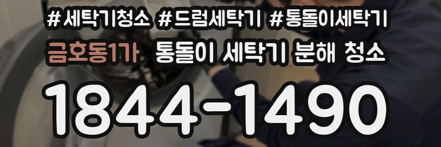 금호동1가 통돌이 세탁기 분해 청소