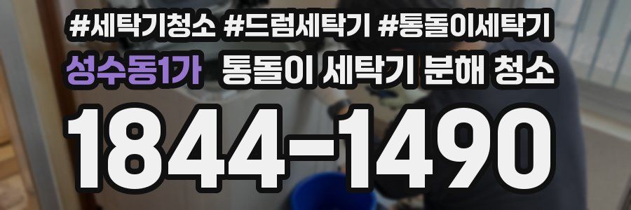 성수동1가 통돌이 세탁기 분해 청소