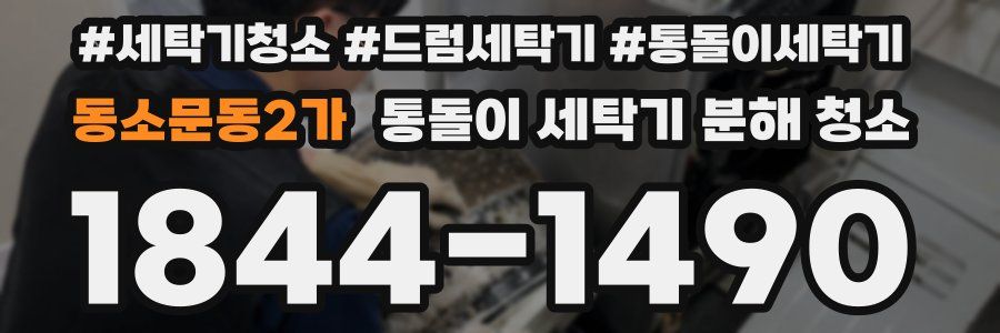 동소문동2가 통돌이 세탁기 분해 청소