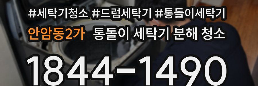 안암동2가 통돌이 세탁기 분해 청소