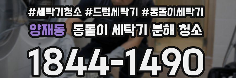 양재동 통돌이 세탁기 분해 청소