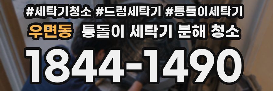 우면동 통돌이 세탁기 분해 청소
