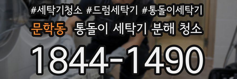 문학동 통돌이 세탁기 분해 청소