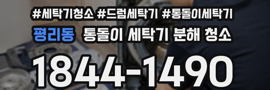 평리동 통돌이 세탁기 분해 청소