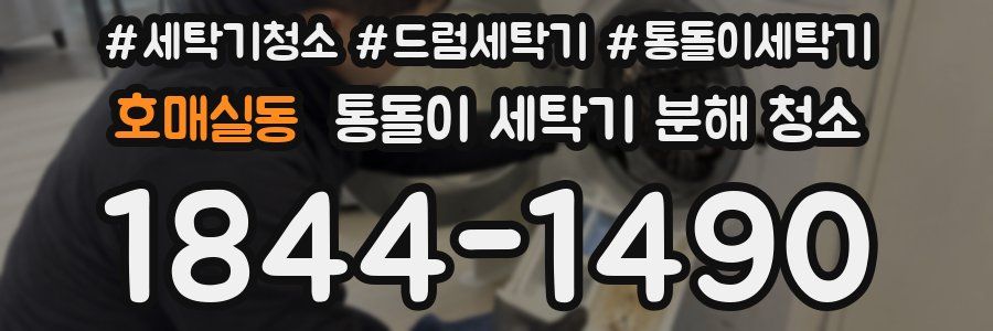 호매실동 통돌이 세탁기 분해 청소