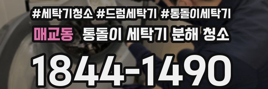 매교동 통돌이 세탁기 분해 청소