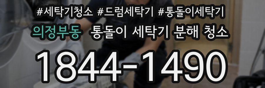 의정부동 통돌이 세탁기 분해 청소