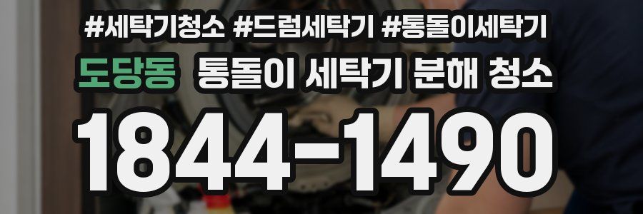도당동 통돌이 세탁기 분해 청소