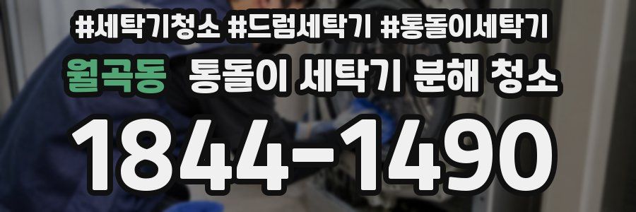 월곡동 통돌이 세탁기 분해 청소