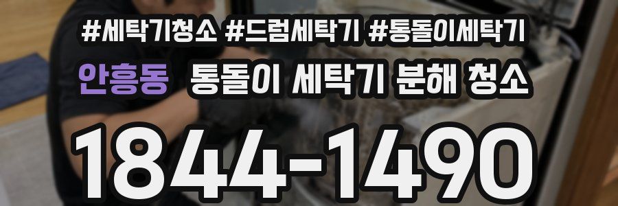 안흥동 통돌이 세탁기 분해 청소