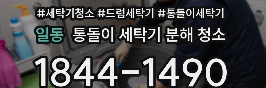 일동 통돌이 세탁기 분해 청소