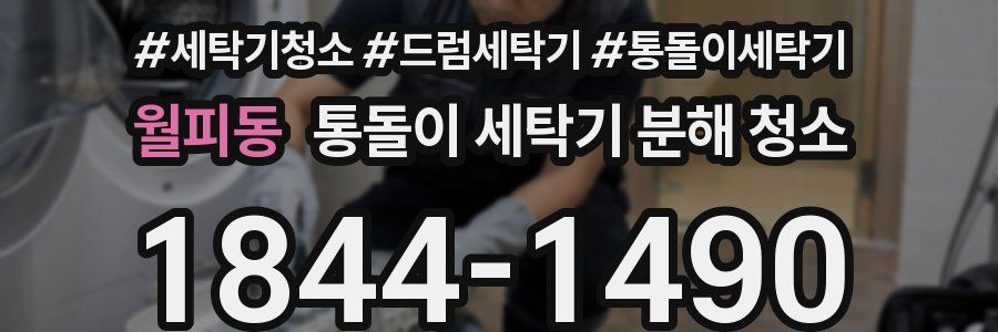 월피동 통돌이 세탁기 분해 청소
