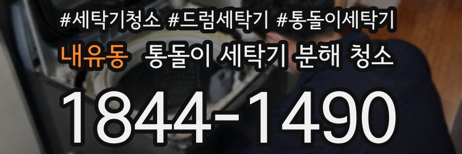 내유동 통돌이 세탁기 분해 청소
