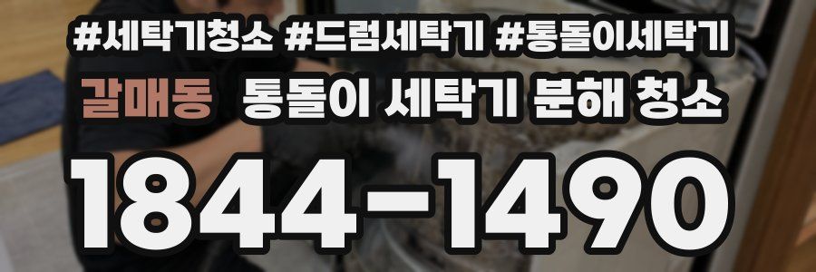 갈매동 통돌이 세탁기 분해 청소