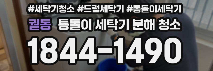 궐동 통돌이 세탁기 분해 청소