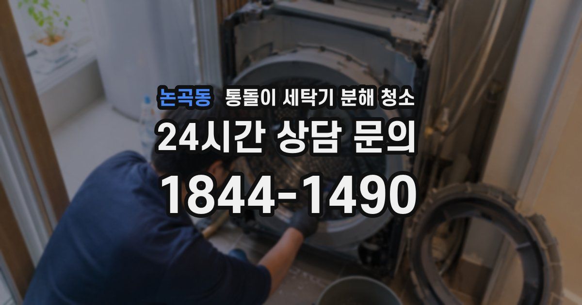 논곡동 통돌이 세탁기 분해 청소