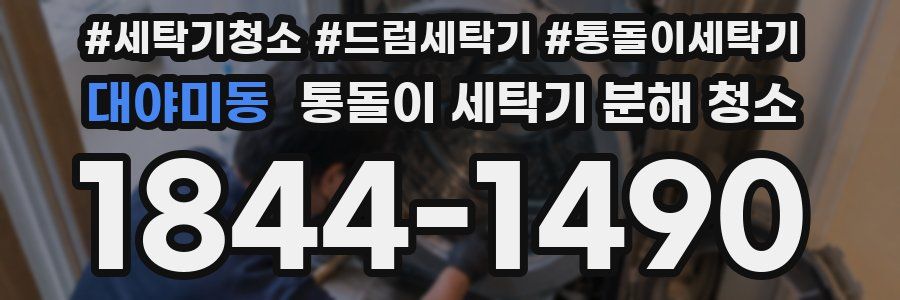 대야미동 통돌이 세탁기 분해 청소