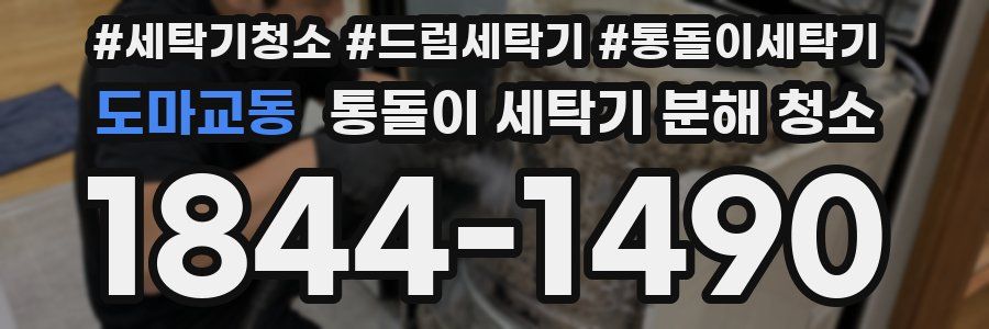 도마교동 통돌이 세탁기 분해 청소