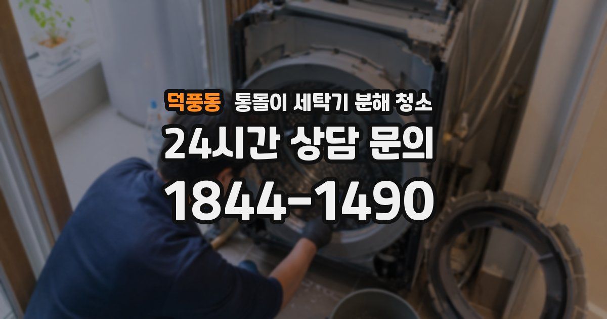 덕풍동 통돌이 세탁기 분해 청소