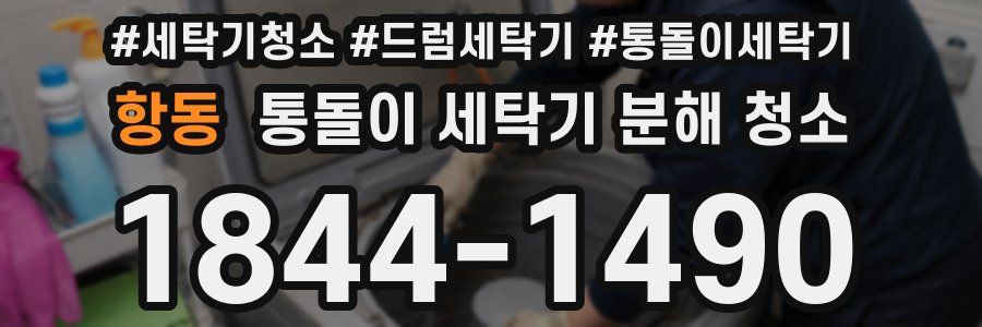 항동 통돌이 세탁기 분해 청소