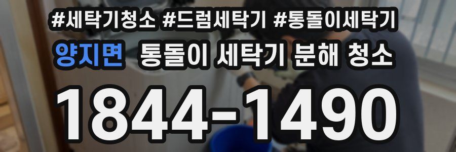양지면 통돌이 세탁기 분해 청소