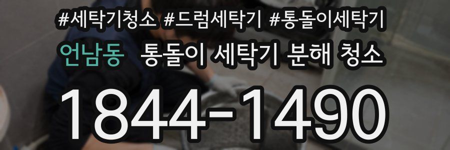 언남동 통돌이 세탁기 분해 청소