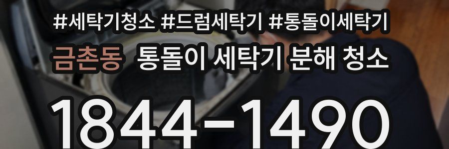 금촌동 통돌이 세탁기 분해 청소