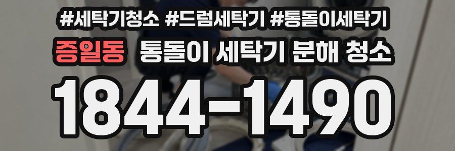 증일동 통돌이 세탁기 분해 청소